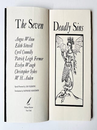 The Seven Deadly Sins. Foreword by Ian Fleming. Introduced by Raymond Mortimer.