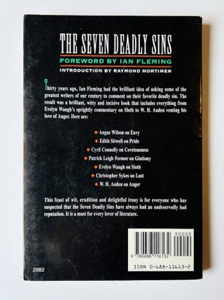 The Seven Deadly Sins. Foreword by Ian Fleming. Introduced by Raymond Mortimer.