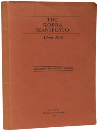 Item #69476 The Kobra Manifesto. Adam HALL, Elleston TREVOR