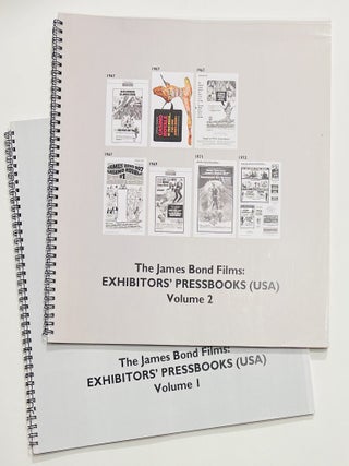 Item #69633 The James Bond Films: Exhibitor's Press Books (USA) Volumes 1 and 2. Graham RYE
