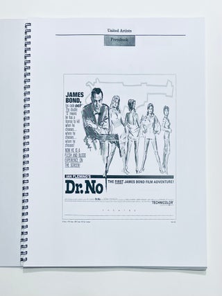 The James Bond Films: Exhibitor's Press Books (USA) Volumes 1 and 2.