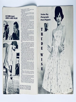 'Ian Fleming: England's Answer to Mickey Spillane' in Sir! magazine, August 1963.