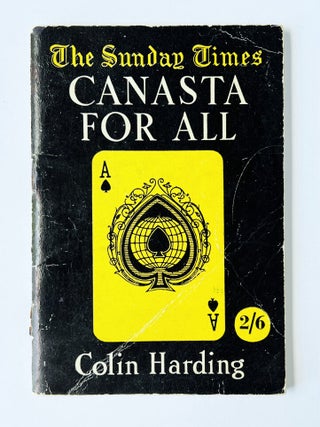 Item #69844 Canasta For All. James Bond source book, Colin HARDING
