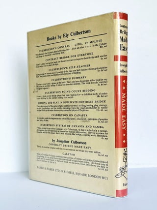 Contract Bridge Made Easy. With an Introduction by Ely Culbertson.
