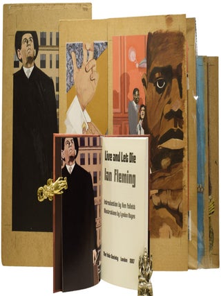 Item #70109 Live and Let Die. Set of seven original paintings for the First Illustrated Edition....