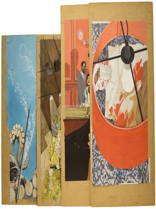 Live and Let Die. Set of seven original paintings for the First Illustrated Edition.