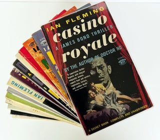 Item #70127 Ian Fleming's James Bond novels, the complete Signet paperback series. Comprising:...