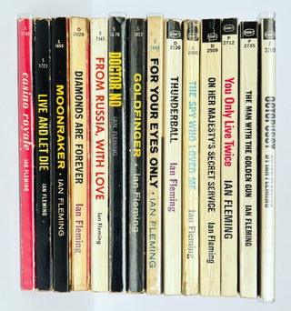 Ian Fleming's James Bond novels, the complete Signet paperback series. Comprising: Casino Royale, Live and Let Die, Moonraker, Diamonds Are Forever, From Russia With Love, Dr. No, Goldfinger, For Your Eyes Only (short stories inc. From A View To A Kill, Quantum of Solace), Thunderball, The Spy Who loved Me, On Her Majesty's Secret Service, You Only Live Twice, The Man with the Golden Gun, Octopussy and The Living Daylights (short stories)