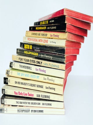 Ian Fleming's James Bond novels, the complete Signet paperback series. Comprising: Casino Royale, Live and Let Die, Moonraker, Diamonds Are Forever, From Russia With Love, Dr. No, Goldfinger, For Your Eyes Only (short stories inc. From A View To A Kill, Quantum of Solace), Thunderball, The Spy Who loved Me, On Her Majesty's Secret Service, You Only Live Twice, The Man with the Golden Gun, Octopussy and The Living Daylights (short stories)