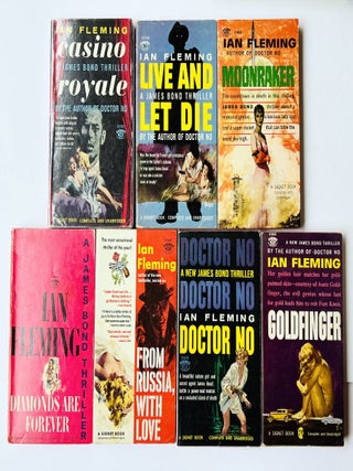 Ian Fleming's James Bond novels, the complete Signet paperback series. Comprising: Casino Royale, Live and Let Die, Moonraker, Diamonds Are Forever, From Russia With Love, Dr. No, Goldfinger, For Your Eyes Only (short stories inc. From A View To A Kill, Quantum of Solace), Thunderball, The Spy Who loved Me, On Her Majesty's Secret Service, You Only Live Twice, The Man with the Golden Gun, Octopussy and The Living Daylights (short stories)