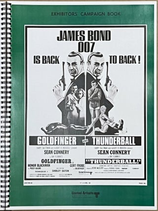 The James Bond Films: Exhibitor's Campaign Books (UK) Volumes 1 and 2.
