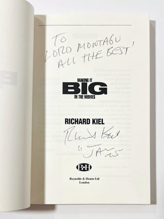 Making It Big in the Movies. The Autobiography of Richard 'Jaws' Kiel.