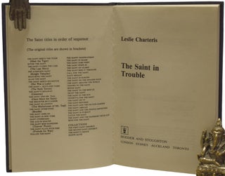 The Saint In Trouble.