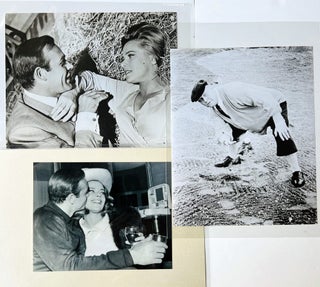 Goldfinger (1964). UK Film advertising stills. A group of five photographs.