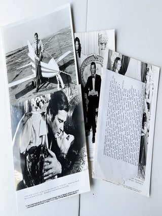 Octopussy (1983). UK Film advertising stills. Large group of black & white press photographs.