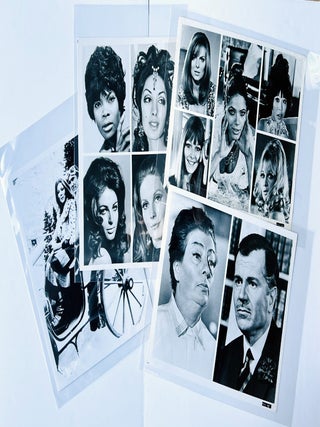 On Her Majesty's Secret Service (1969). Nine promotional photographs.
