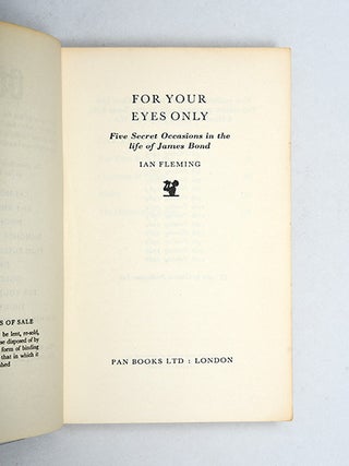 For Your Eyes Only.