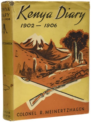 Item #71092 Kenya Diary 1899-1926. Colonel Richard MEINERTZHAGEN