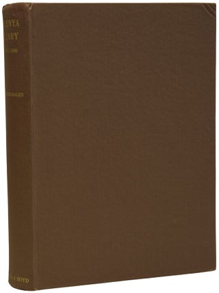 Kenya Diary 1899-1926.