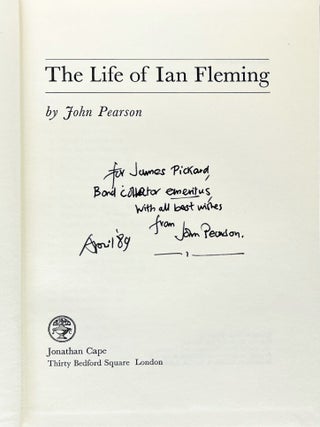 Item #71254 The Life of Ian Fleming. Creator of James Bond. Ian FLEMING, John PEARSON
