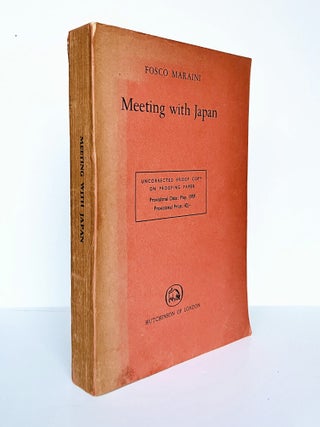 Item #71346 Meeting With Japan. Ian Fleming / Bondiana, Fosco MARAINI