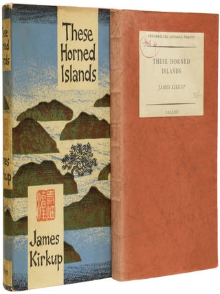Item #71512 These Horned Islands. A Journal of Japan. Ian/BONDIANA FLEMING, James KIRKUP