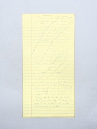 MANUSCRIPT. Original working manuscript of 'You Only Live Twice.'