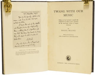 Twang With Our Music.