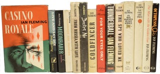 Item #71708 Complete First American Editions of Ian Fleming's James Bond series. [Set of...