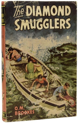 Item #71709 The Diamond Smugglers. Ian Fleming / Bondiana, O. M BROOKES