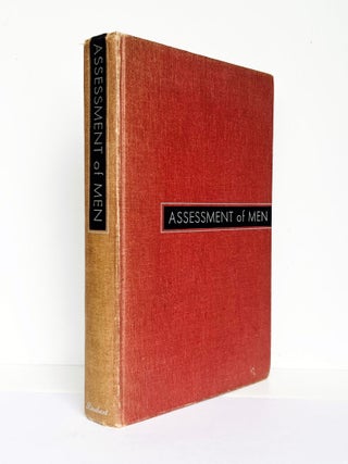 Item #71745 The Assessment of Men. Selection of Personel for the Office of Strategic Services....