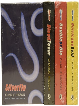 Item #71819 Silverfin, Blood Fever, Double or Die, Hurricane Gold. Complete Collector's Edition....