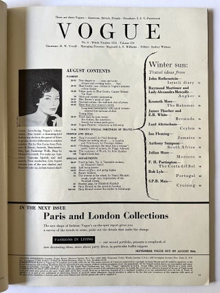 'Jamaica' within 'Vogue' magazine.