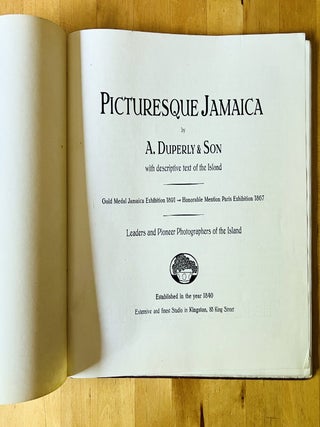 Picturesque Jamaica. With a descriptive text of the Island.