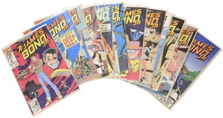 Item #72312 James Bond Jr. comics. Complete set of twelve issues. Ian Fleming / Bondiana