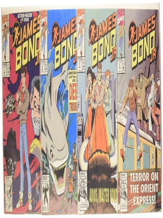 James Bond Jr. comics. Complete set of twelve issues.