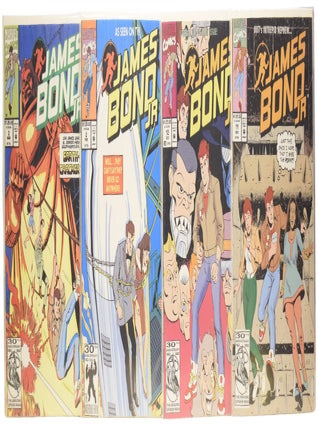 James Bond Jr. comics. Complete set of twelve issues.