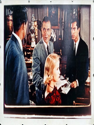 Item #72884 North by Northwest. Large colour photograph from the film. Hollywood Cinema, Alfred...