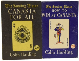 Item #72944 Canasta For All. Together with How to Win at Canasta. James Bond source book, Colin...