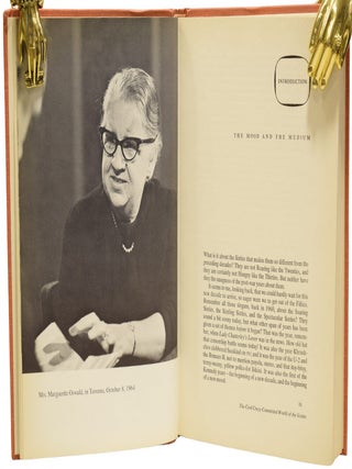 The Cool Crazy Committed World of the Sixties. Twenty One Television Encounters (Mrs. Ian Fleming's copy). By Pierre Berton.