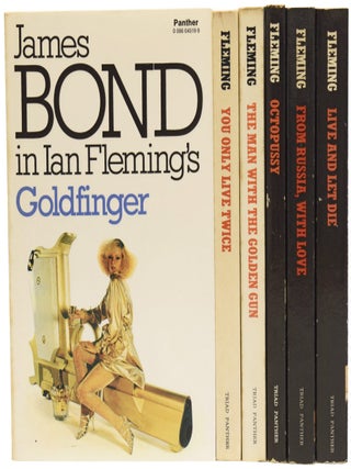 Ian Fleming's James Bond 007. Box set of six novels comprising: Live and Let Die, From Russia With Love, Goldfinger, You Only Live Twice and Octopussy.
