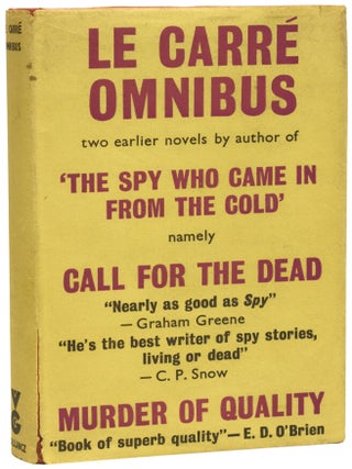 Item #73167 Call For the Dead. A Murder of Quality (Le Carre Omnibus). John LE CARRÉ, born...