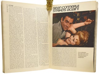 'Sean Connery Strikes Again' and 'Ursula' pictorials in 'Playboy' Magazine. July 1966.