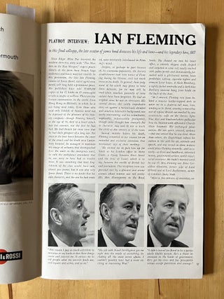'Ian Fleming- Candid Conversation'. In 'Playboy' Magazine. December 1964.