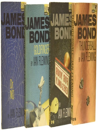 Ian Fleming's James Bond novels, the complete Pan paperback 'X' series. Comprising: Casino Royale, Live and Let Die, Moonraker, Diamonds Are Forever, From Russia With Love, Dr. No, Goldfinger, For Your Eyes Only (short stories inc. From A View To A Kill, Quantum of Solace), Thunderball, The Spy Who loved Me, On Her Majesty's Secret Service, You Only Live Twice, The Man with the Golden Gun, Octopussy and The Living Daylights (short stories).