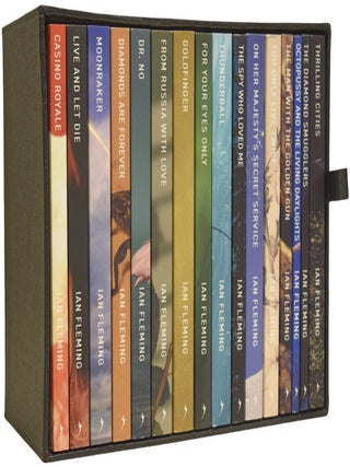 Item #73894 Ian Fleming's James Bond novels, the complete IFP 007 paperback series. Comprising:...