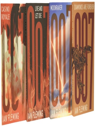 Ian Fleming's James Bond novels, the complete IFP 007 paperback series. Comprising: Casino Royale, Live and Let Die, Moonraker, Diamonds Are Forever, From Russia With Love, Dr. No, Goldfinger, For Your Eyes Only (short stories inc. From A View To A Kill, Quantum of Solace), Thunderball, The Spy Who loved Me, On Her Majesty's Secret Service, You Only Live Twice, The Man with the Golden Gun, Octopussy and The Living Daylights (short stories), together with The Diamond Smugglers & Thrilling Cities.