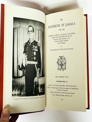 The Handbook of Jamaica for 1961 Comprising Historical, Statistical and general InformationConcerning The Island, ObtainedFrom Official and Other Reliable Records and Compiled by The Government Public Relations Office.