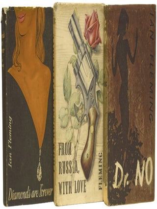 Complete UK Book Club Editions of Ian Fleming's James Bond Novels. Comprising: Live and Let Die, Diamonds Are Forever, From Russia With Love, Dr. No, Goldfinger, For Your Eyes Only (short stories inc. From A View To A Kill, Quantum of Solace), Thunderball, The Spy Who loved Me, On Her Majesty's Secret Service, You Only Live Twice, The Man with the Golden Gun.