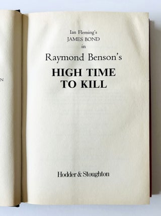 High Time To Kill.